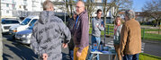 Cafe mobile propose par le service mediation sociale du CCAS et le CSC Champclairot.