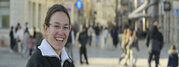Jeanne Lucas photographe exposee a la Villa Perochon dont le theme est la jeunesse niortaise