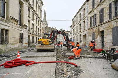 Rue Emile-Bèche, le 5 février 2024 (photo Darri)